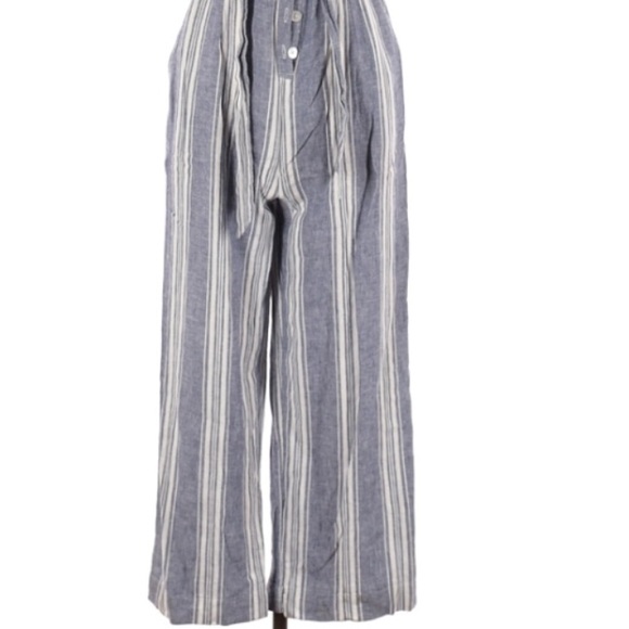 Beautiful Rails Blue & White Jumpsuit in Size Small - Picture 4 of 4